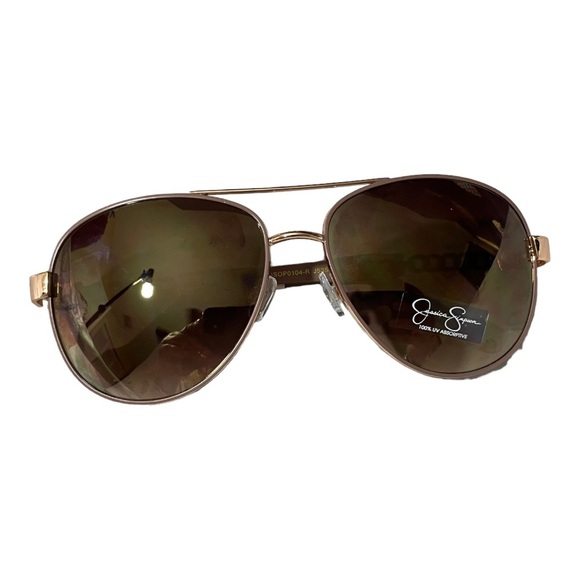Jessica Simpson Aviator Sunglasses hold mauve tone. New with tag. - Picture 5 of 9